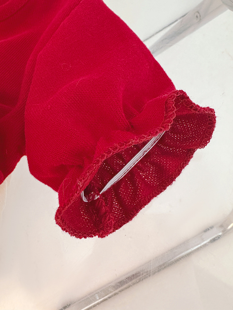 Girls Bow Tulle Party Dress - Image 2