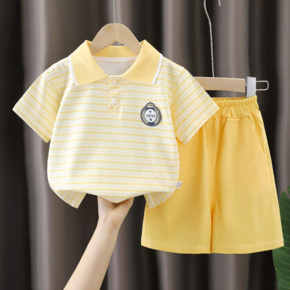 Casual 2-Piece Polo Outfit